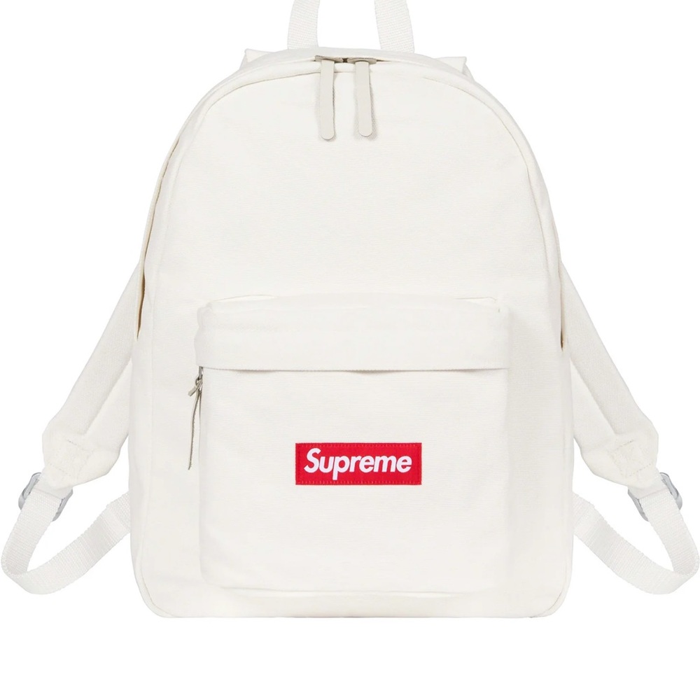 Supreme canvas backpack